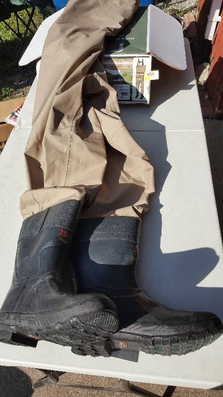 lot 455 image: Proline Hip Waders Size 10