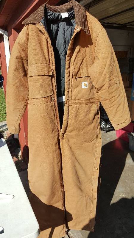 lot 473 image: Carhartt Coveralls Size 48 Regular