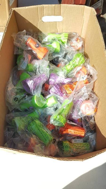 lot 499 image: Lot of over 50 Kids Black Lights with Kelloggs Brand Characters