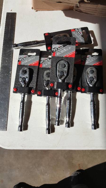 lot 503 image: 6 New Promate 14 Drive Ratchets