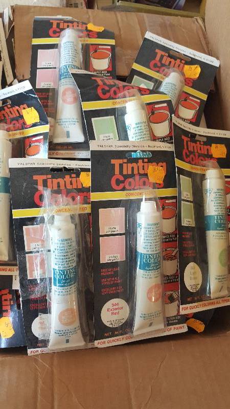 lot 507 image: Large Lot of over 50 Valspar Tinting Color