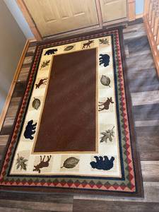 lot 2004 image: Woodland rug