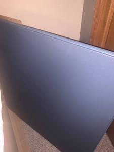 lot 2038 image: Brand new still in box card table with 4 matching chairs. Located in the basement