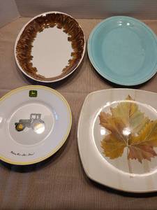 lot 2150 image: Platters and plates.