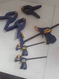 lot 3111 image: Irwin quick grip clamps and more