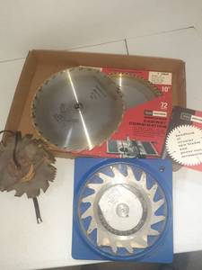 lot 3145 image: Sears Craftsman circular saw blades and more