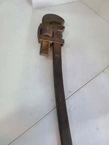 lot 3240 image: 36 inch pipe wrench