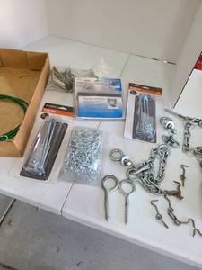 lot 3247 image: Anchor points, chain, dura hooks, more