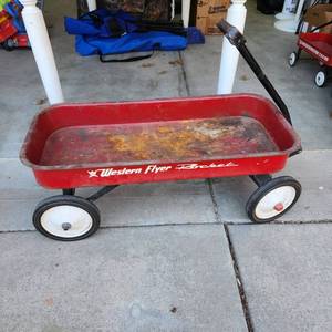 lot 3427 image: Western Flyer Rocket wagon
