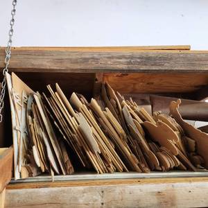 lot 3601 image: Wood templates