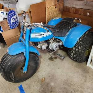 lot 3603 image: Honda ATC 90 off road 3 wheeler with pull start (runs)