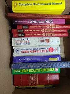 lot 3714 image: Books including Step by Step Landscaping