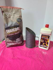 lot 3818 image: Charcoal and starters