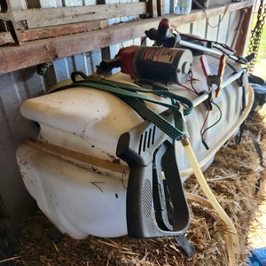 lot 1033 image: North Star sprayer was originally on a 4-wheeler