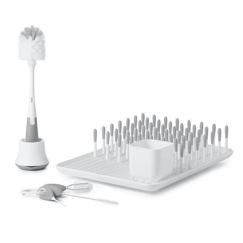 lot 111 image: OXO Bottle & Cup Cleaning Set in Gray