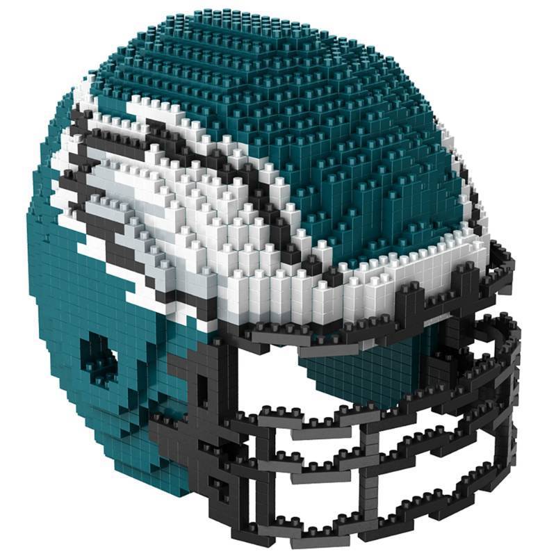 lot 114 image: Philadelphia Eagles 3D Helmet BRXLZ Puzzle
