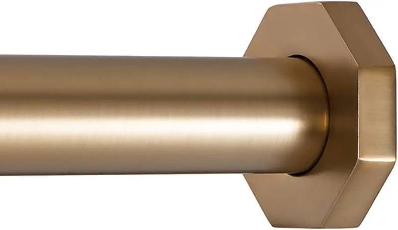 lot 22 image: Ivilon Tension Curtain Rod for Windows or Shower