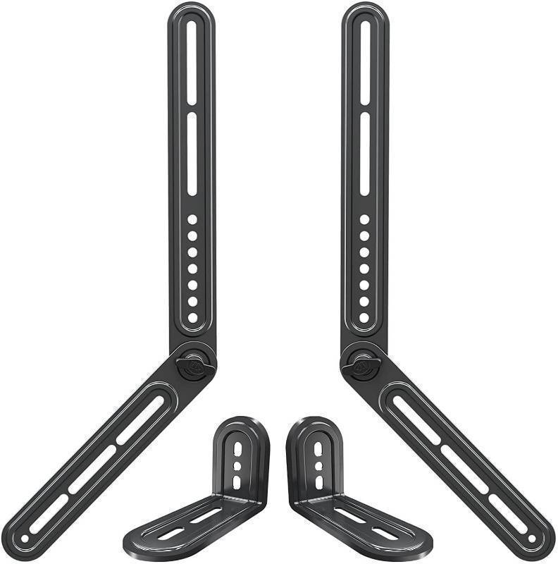 lot 57 image: Mounting Dream Soundbar Mount Sound Bar TV Bracket for Mounting Above or Under TV