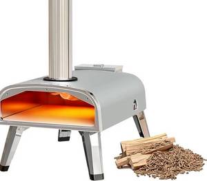 lot 2 image: aidpiza Pizza Oven Outdoor 12 Wood Fired