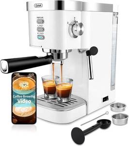 lot 4 image: Gevi Espresso Machines 20 Bar Fast Heating Automatic Cappuccino Coffee Maker
