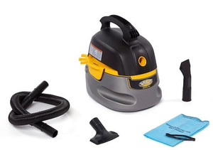 lot 6 image: Stinger 2.5 Gal. 1.75-Peak HP Compact WetDry Shop Vacuum