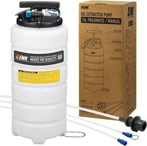 lot 7 image: EWK Patented 15L PneumaticManual Oil Extractor Change Pump
