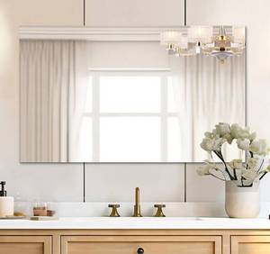 lot 17 image: Mirrorons Bathroom Mirror 48x30