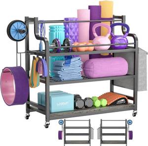 lot 31 image: Cyclysio Yoga Mat Storage Racks
