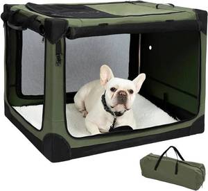 lot 37 image: Pettycare 30 Inch Collapsible Dog Crate for Medium Dogs