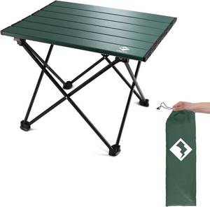 lot 68 image: VILLEY Portable Camping Side Table, Ultralight Aluminum Folding Table