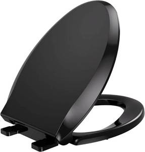 lot 79 image: YASFEL Toilet Seat, Standard Universal Elongated Toilet Seat, Soft Close