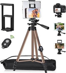 lot 99 image: Tripod, TESVERO 50 Camera Tripod for iPhone iPad Camera, Phone