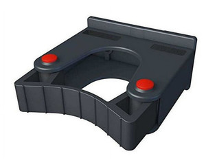 lot 155 image: Set of 4 Toolflex Medium Tool Holders 20-30mm, Screws into Wall or Rail