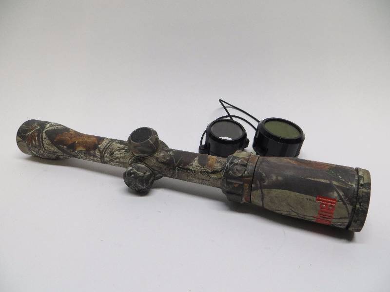 lot 1310 image: Bushnell sportsman 1.5x-4.5x,32 camo waterproof rifle scope