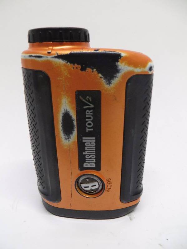 lot 1388 image: 201928 Bushnell Tour V2 Golfing Rangefinder Orange Golf