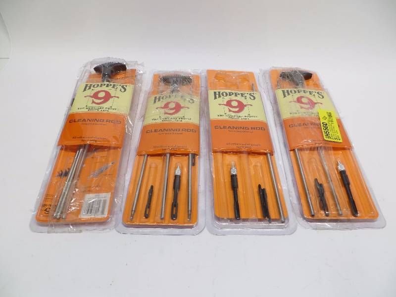 lot 1424 image: Hoppes cleaning rods
