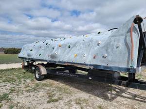 lot 10049 image: Rebound Action Sports Portable Rock Wall