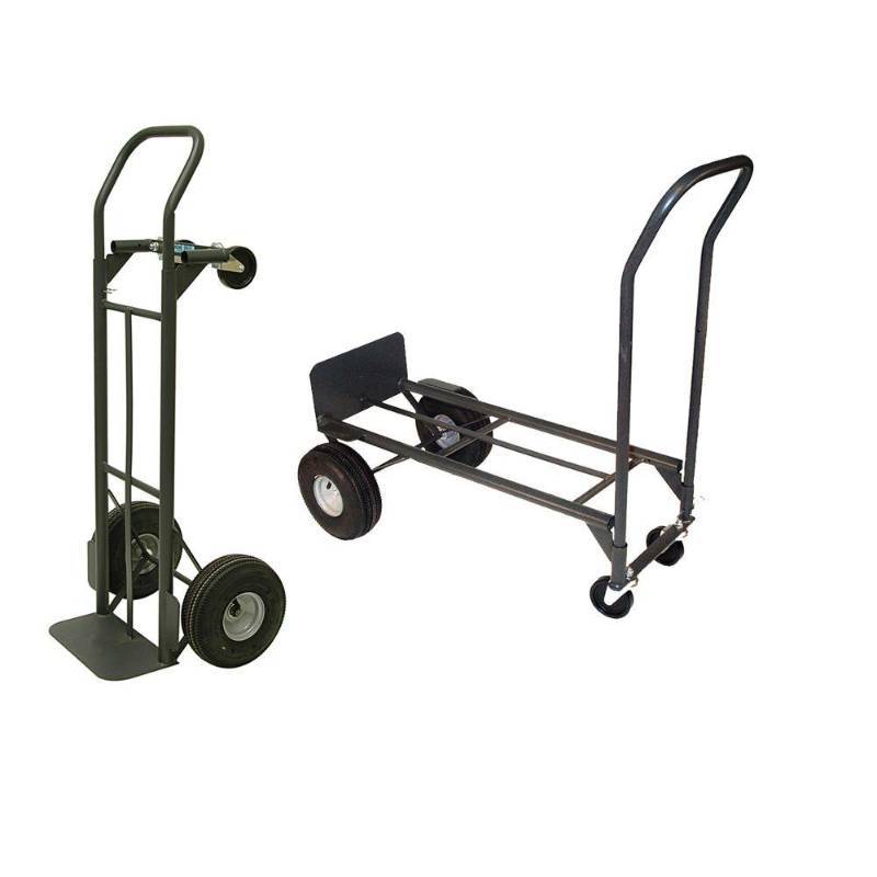 lot 6090 image: Milwaukee 800 lb. Capacity 2-in-1 Convertible Hand Truck