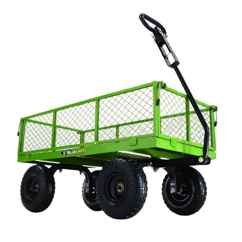 lot 6095 image: 800 lb. Steel Utility Cart
