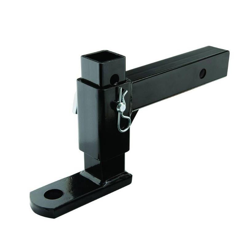 lot 6142 image: TowSmart Adjustable Ball Mount 1 in. Hole wClip 500lbs #746