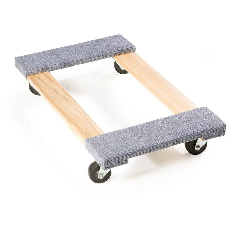 lot 6160 image: EZ Roll Moving Dolly with Carpet Padding