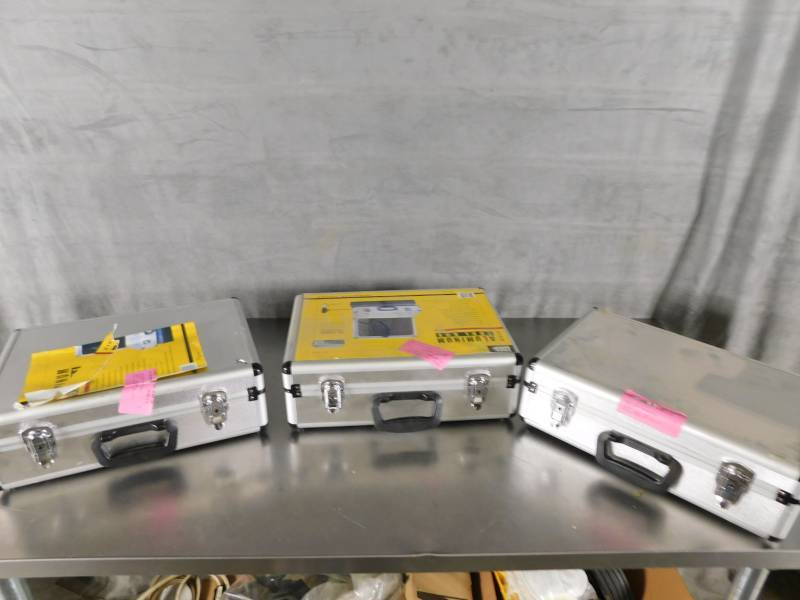 lot 6178 image: 3 Tool Shop Aluminum Tool Boxes