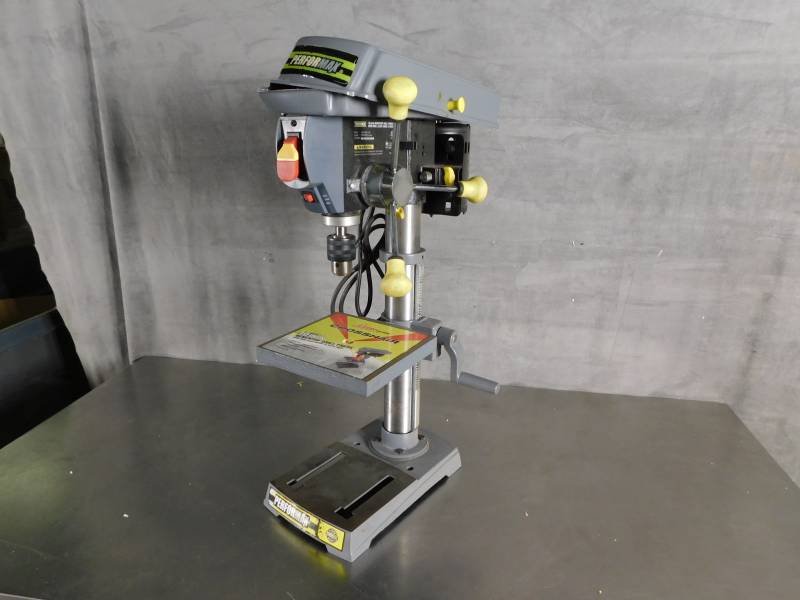 lot 6255 image: Performax Drill Press Plugged in comes on