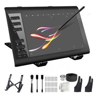 lot 15105 image: $$ TEROW Graphics Drawing Tablet,10x6 inch Digital Writing Tablet with Bracket and 8192 Levels Stylus for PCMacAndroid 5.0 and Above with OTG Function for Drawing and Online Teaching