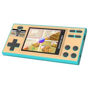 lot 15157 image: Kids Handheld Game with 200 Video Games for Kids, 16 Bit Games Travel Toys, 3 Inch Screen Pocket Game, Electronic Learning & Education Toys Game System, Gifts for Boys and Girls (Blue)