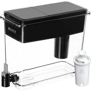 lot 15215 image: Brita UltraMax Large Water Dispenser With Standard Filter, BPA-Free, Replaces 1,800 Plastic Water Bottles a Year, Lasts Two Months or 40 Gallons, Includes 1 Filter, Kitchen Accessories, Large - 27-Cup