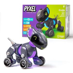 lot 15231 image: Educational Insights PYXEL A Coder�s Best Friend - Coding Robots for Kids with Blockly & Python Coding Languages, Easter Basket Stuffer, Coding for Kids Ages 8, STEM Toys