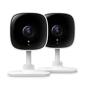 lot 15255 image: TP-Link Tapo 2K Security Camera for Baby Monitor, Dog Camera w Motion Detection, 2-Way Audio, Night Vision, Cloud & SD Card Storage (Up to 256 GB), Works w Alexa & Google Home, 2-Pack (Tapo C110P2)