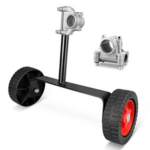 lot 15330 image: KALAWW Adjustable String Trimmer Support Wheel Attachment 28mm(1.1 inch) and 26mm(1inch) for Weed String Trimmer Grass Cutter Parts Gas String Trimmer PetrolElectric Brushcutter Strimmer