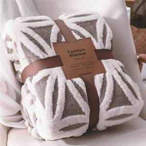 lot 15354 image: LOMAO Sherpa Fleece Blanket Fuzzy Soft Bed Blanket Dual Sided Throw Blanket fit Couch Sofa (Grey,51x63)